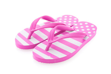 Flip flop isolated on white background