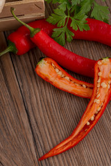 Colored bell peppers