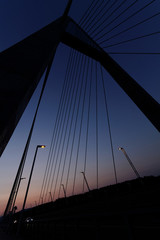 Obraz premium Megyeri bridge - Hungary