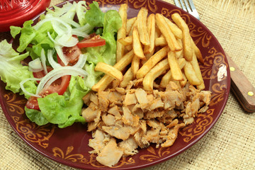 assiette kebab