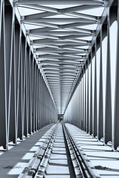 Fototapeta Railway bridge