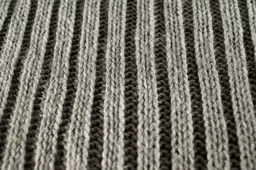 grey knitted textured background