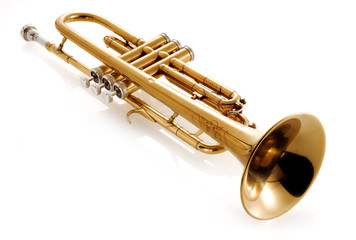 Obraz na płótnie Canvas old trumpet