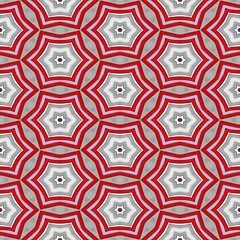 Abstract seamless red, gray and white background.