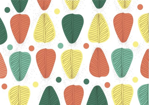 bagground color leaves