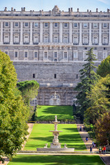 Jardines del Moro: Palacio Real de Madrid
