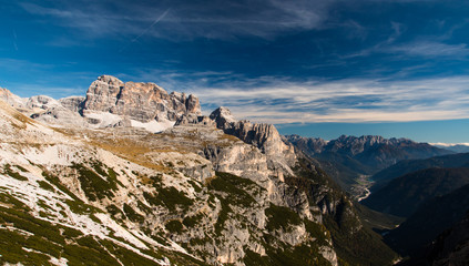 View in the Alps