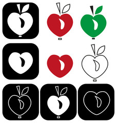 apple heart