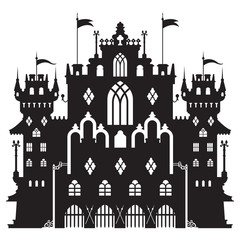 Castle Vintage Vector