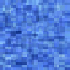 Blue Square Abstract Background