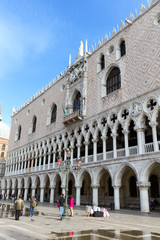 View to San Marco square in Venice
