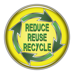 Reduce Reuse Recycle Button