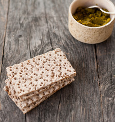 Black bean dip with turmeric