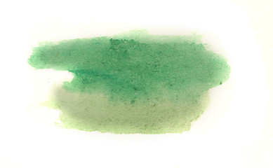 watercolor strokes isolated