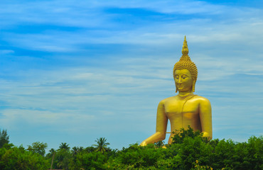 Obraz premium Wat Muang , Buddha