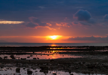 sunset at Samae San