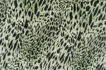 texture of print fabric striped leopard