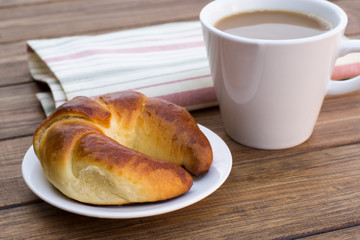 croissants and coffee