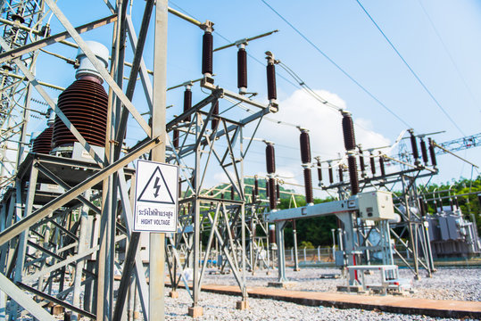 Power station for making electric energy