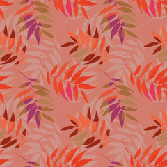 Leaves Seamless Pattern