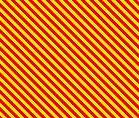 Diagonale rote und gelbe Streifen