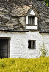 Old small village in Wales. England.