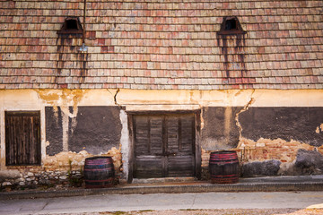 Outside of a Wine Cellar