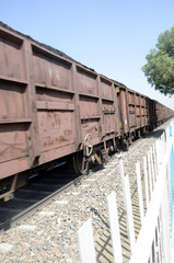 Obraz premium Train rajasthani