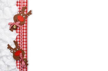 Rentiere Weihnachten Hintergrund