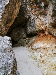 A cave at the north of Kangaroo island in Australia