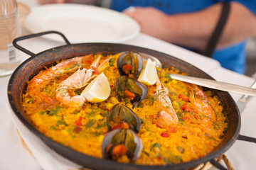 seafood paella