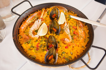seafood paella