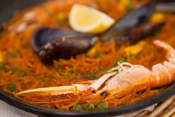 seafood paella