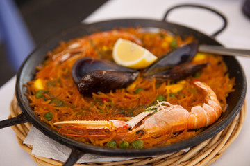 seafood paella