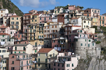 Obraz premium Manarola Cinque Terre Ligurie Italie