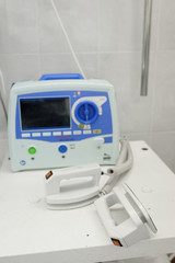 The image of a defibrillator