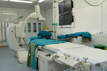 Interior of a hospital