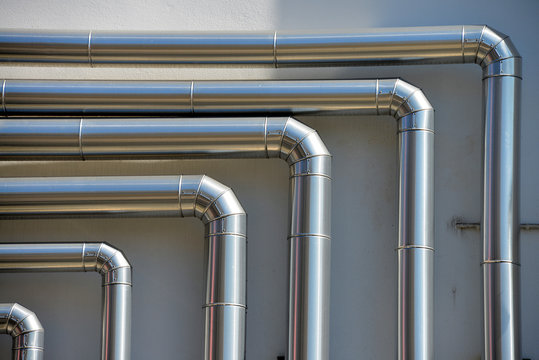 Rohrleitungen, Rohre, Transportweg, Pipeline, Leitung, R&ouml;hren