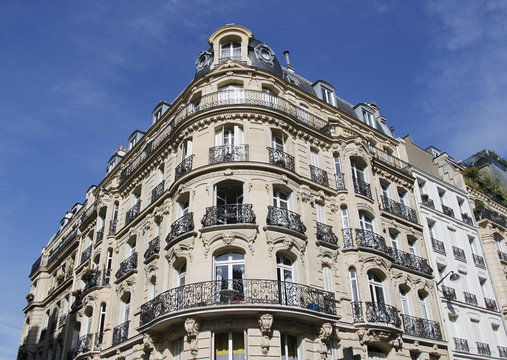 Immeuble de standing du quartier de Passy à Paris