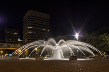 Fountain at Tom McCall Waterfront Park