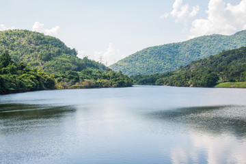 Landscape of Mae Ping Ton Lang Dam