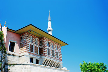 A imperial building from ottoman empire