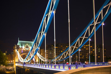 Tower bridge night view