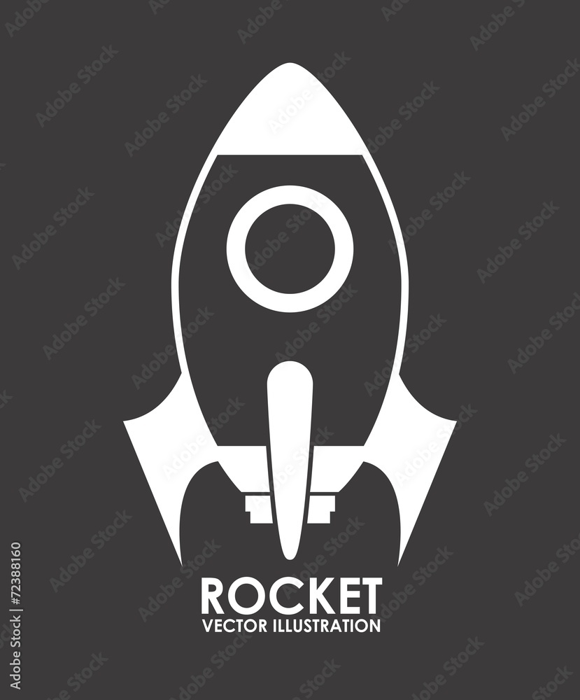 Poster rocket design