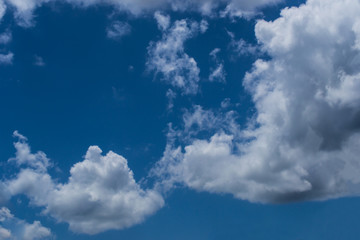 cloudy and blue sky
