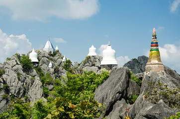 Wat Chalermprakiat at Lampang province, Thailand