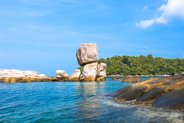 Fototapeta premium Hin son island is a small island near Lipe island