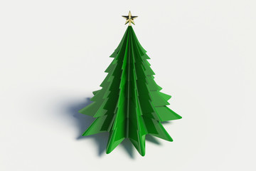 Obraz premium 3d christmas tree