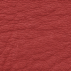 red leather texture closeup