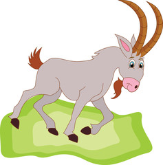 Cartoon goat